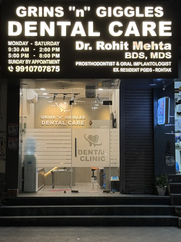 Grins 'n' Giggles Dental Care | Dr. Rohit Mehta | Best Dentist in Gurgaon