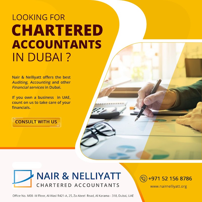Nair & Nelliyatt Chartered Accountants | Auditing Firms UAE | Accounting Services Dubai